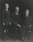 Francis with his two sons Francis & John